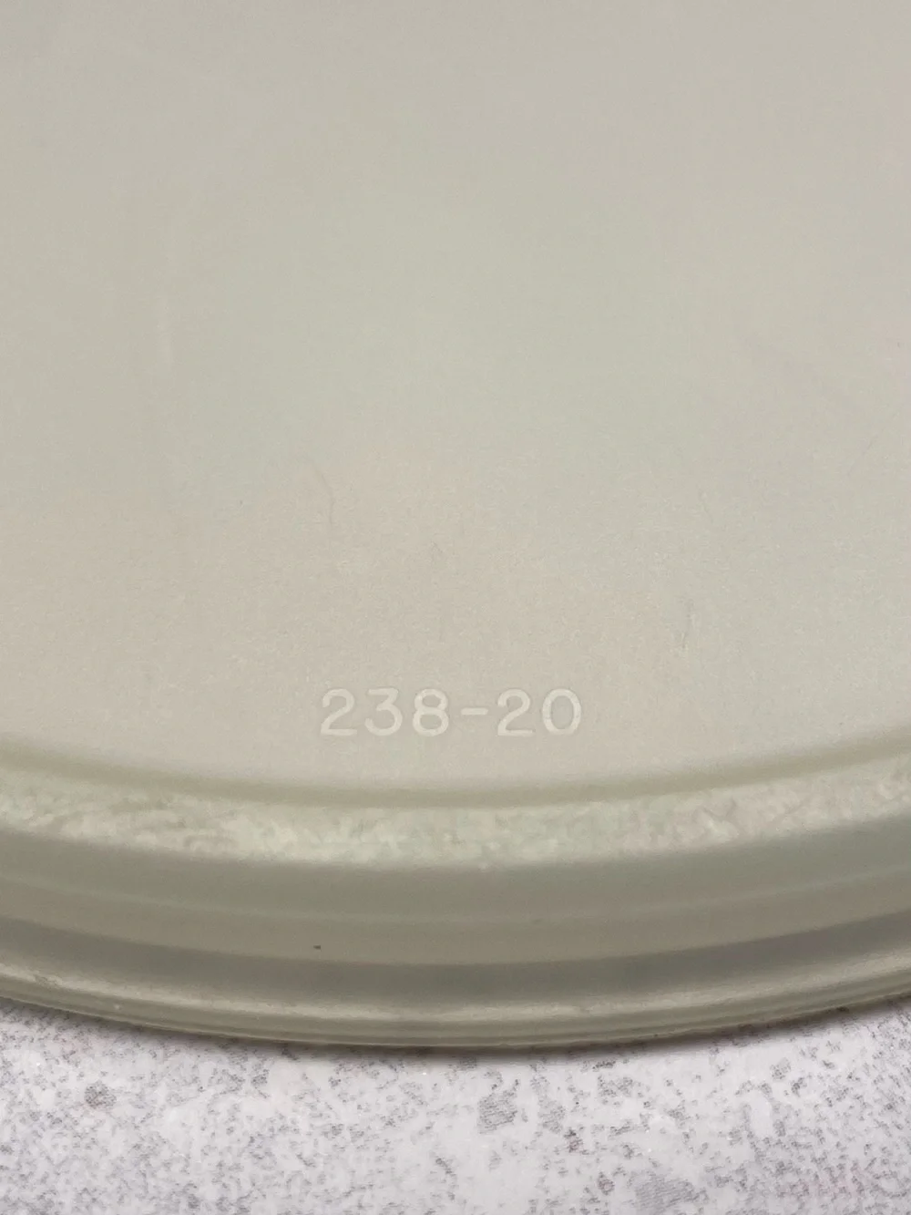 10 Translucent/Sheer/Clear Tupperware Round Replacement Lids  Various Sizes